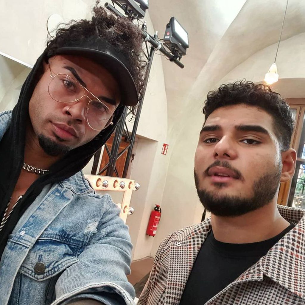 Die DSDS-Kandidaten Karl Jeroboan und Starian Dwayne McCoy