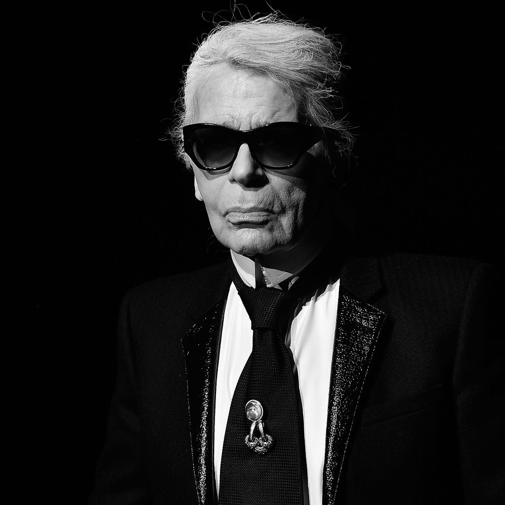 Karl Lagerfeld auf der Pariser Fashionweek im Januar 2016