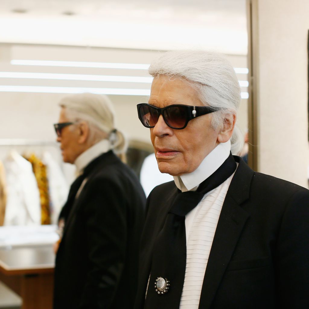 Modedesigner Karl Lagerfeld