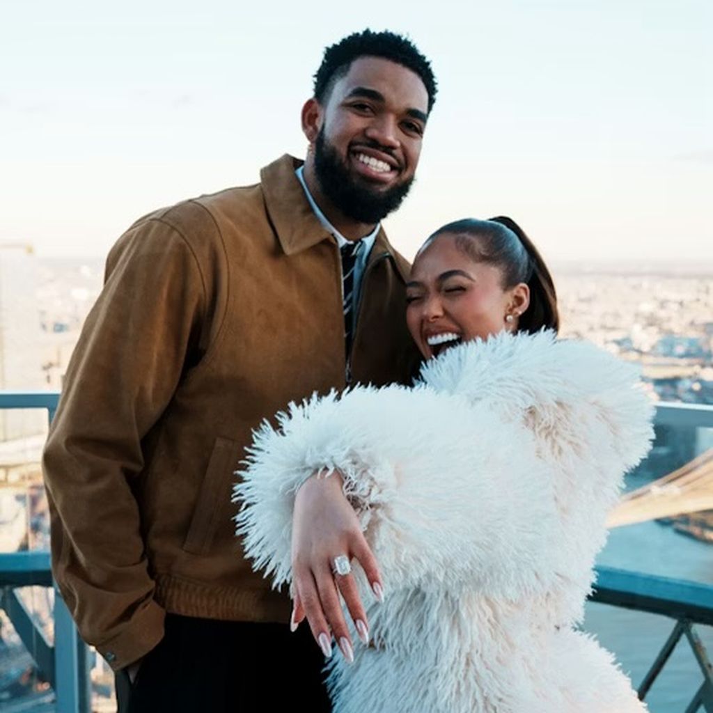 Karl Towns und Jordyn Woods im Dezember 2025