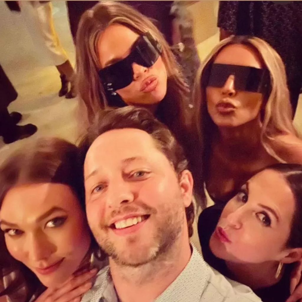 Karlie Kloss, Derek Blasberg, Khloé Kardashian und Kim Kardashian