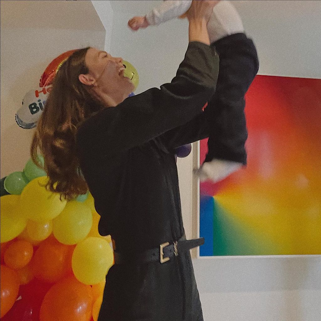 Karlie Kloss mit ihrem Sohn