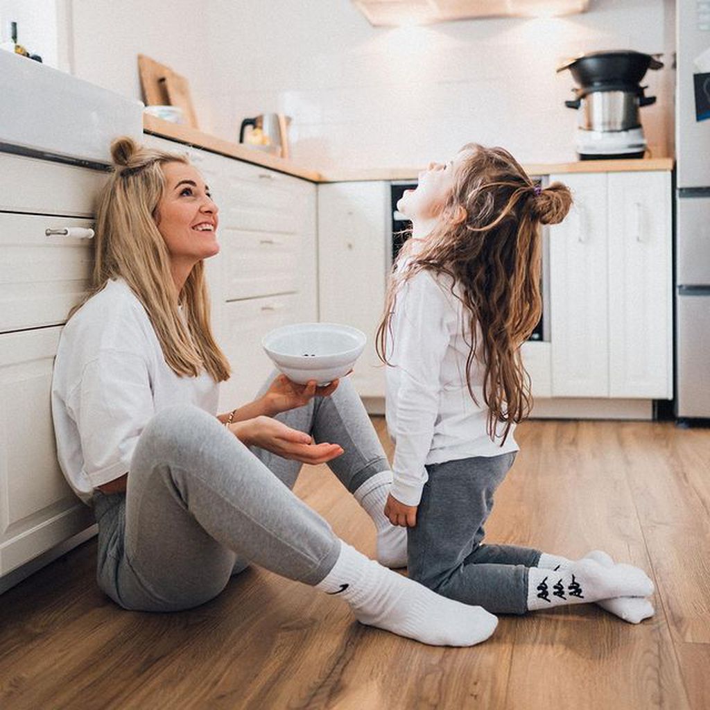 Karo Kauer mit ihrer Tochter Sophie