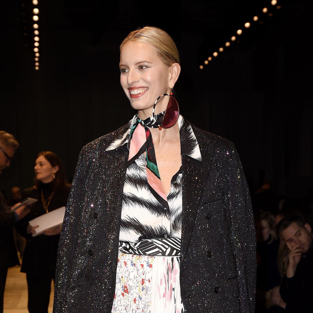 Karolina Kurkova in Milan, 2020