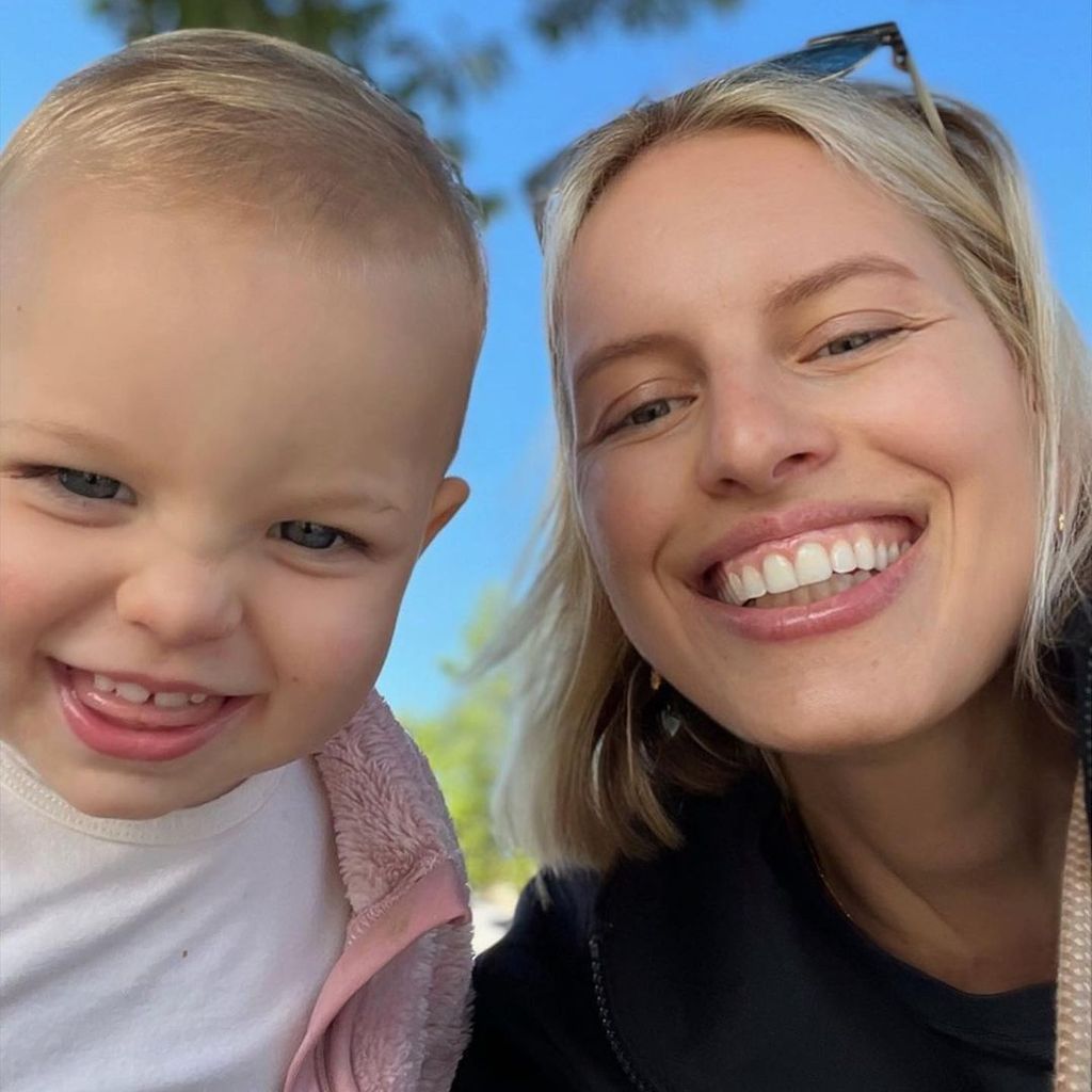 Karolina Kurkova mit ihrer Tochter Luna Grace