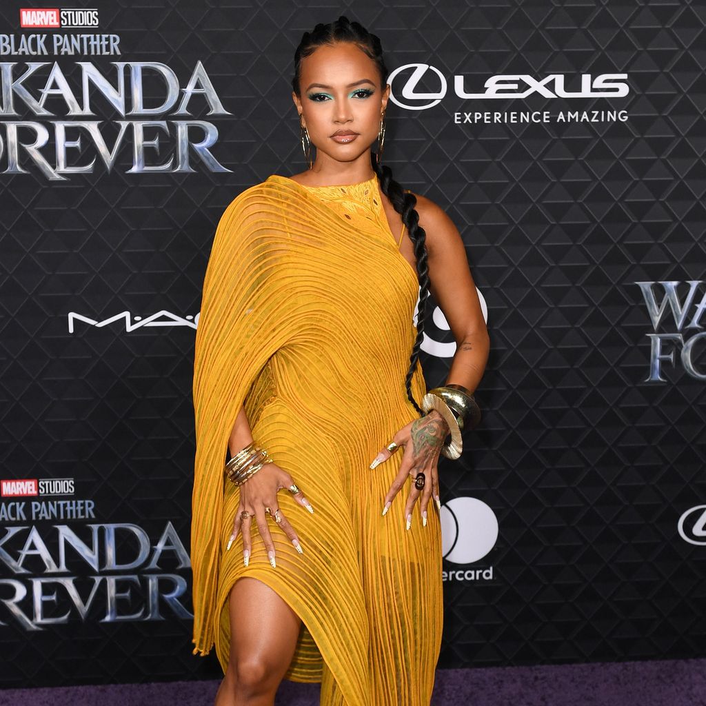 Karrueche Tran bei der "Black Panther: Wakanda Forever"-Premiere