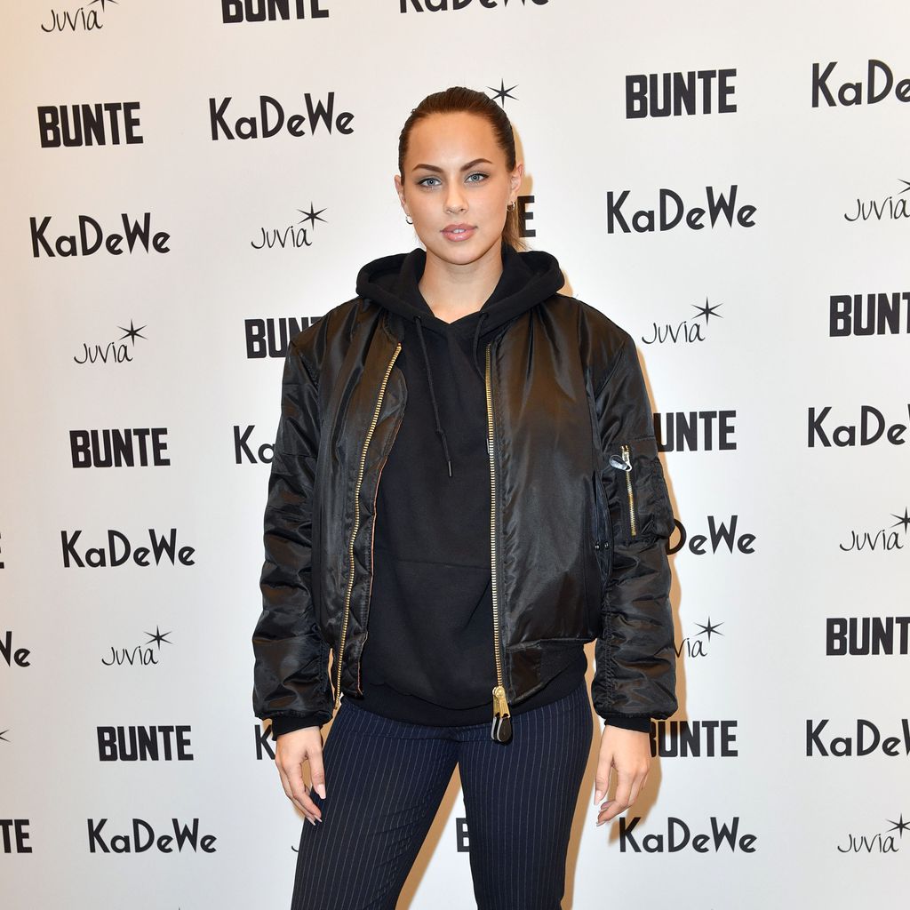Kasia Lenhardt 2018 im KaDeWe