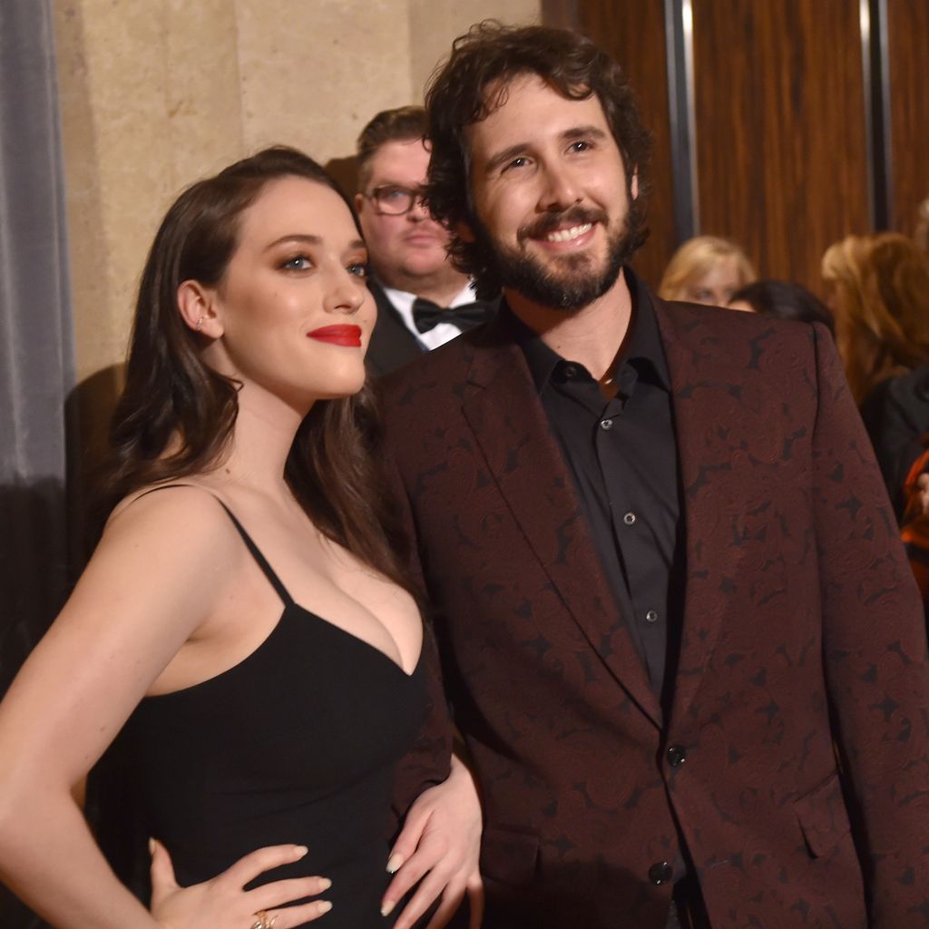 Kat Dennings und Josh Groban bei der Pre-Grammy-Gala, 2016