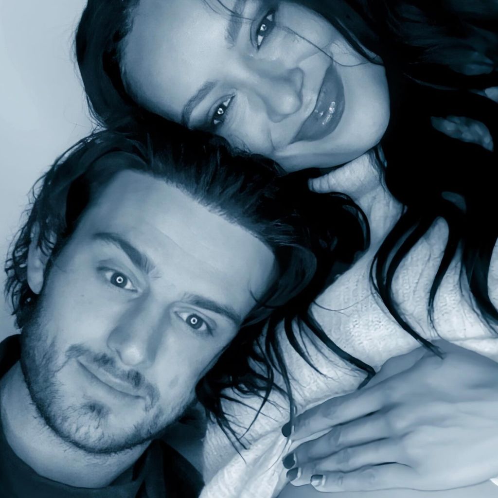 Schwangere Kat Graham und Bryant Wood, Dezember 2025