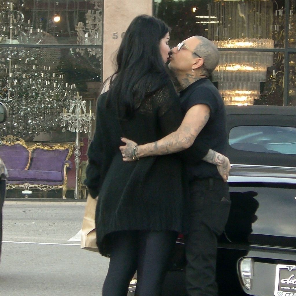 Kat Von D und Leafar Seyer im Januar 2020 in Los Angeles