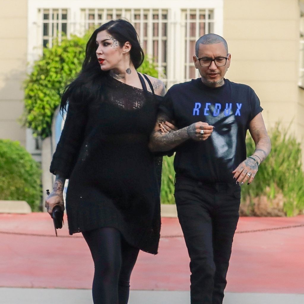Kat Von D und Leafar Seyer im Januar 2020 in Los Angeles