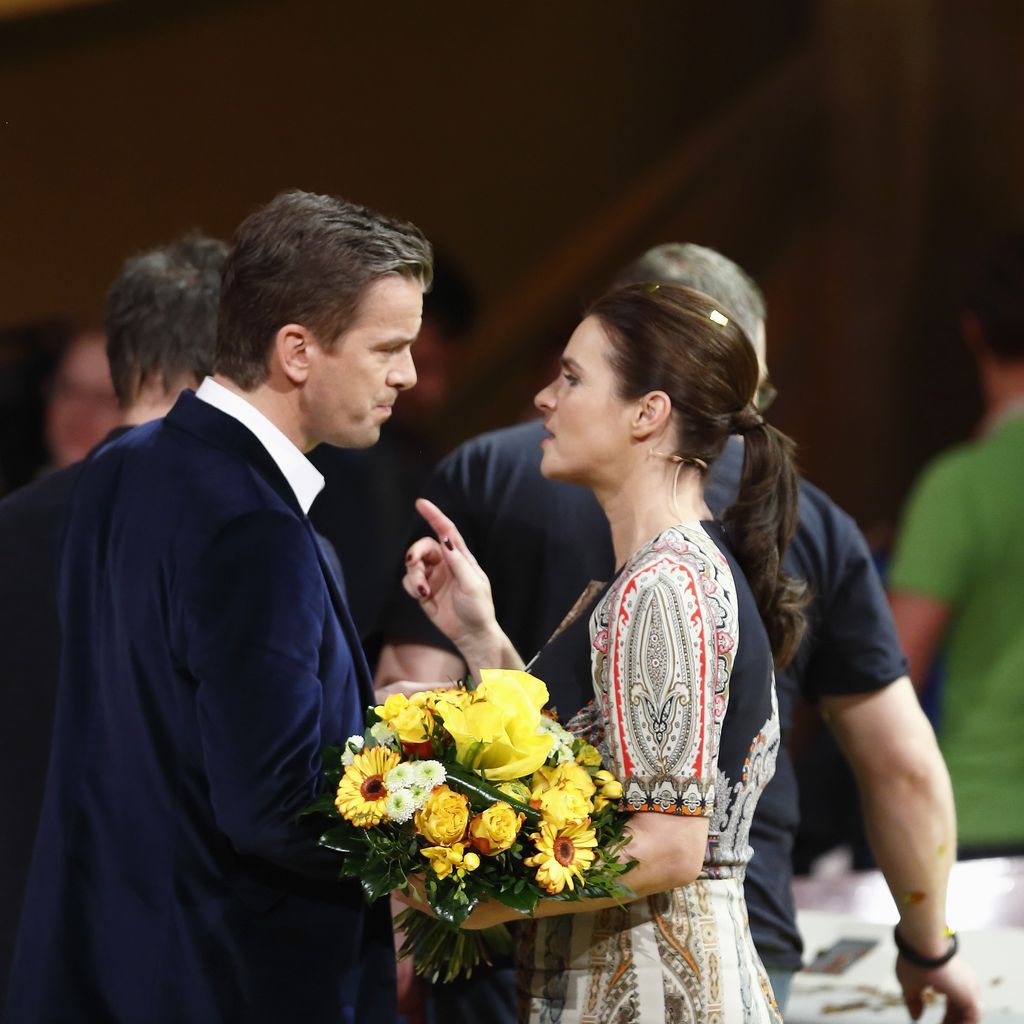 Markus Lanz und Katarina Witt