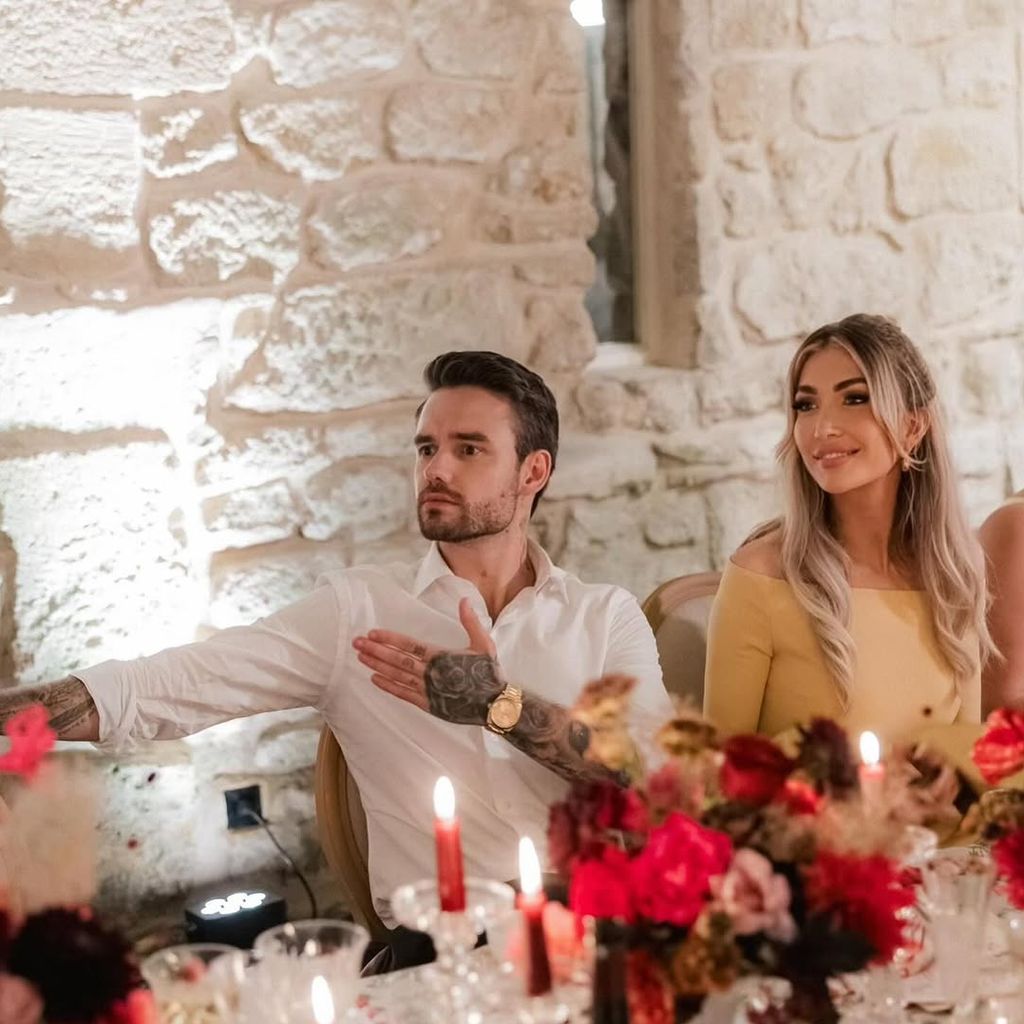 Kate Cassidy und Liam Payne auf einer Hochzeit 2024