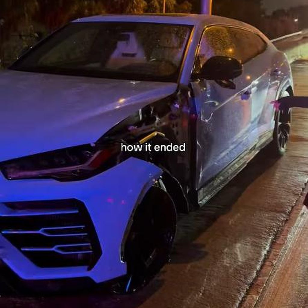 Kate Cassidys Auto nach einem Unfall, Oktober 2025