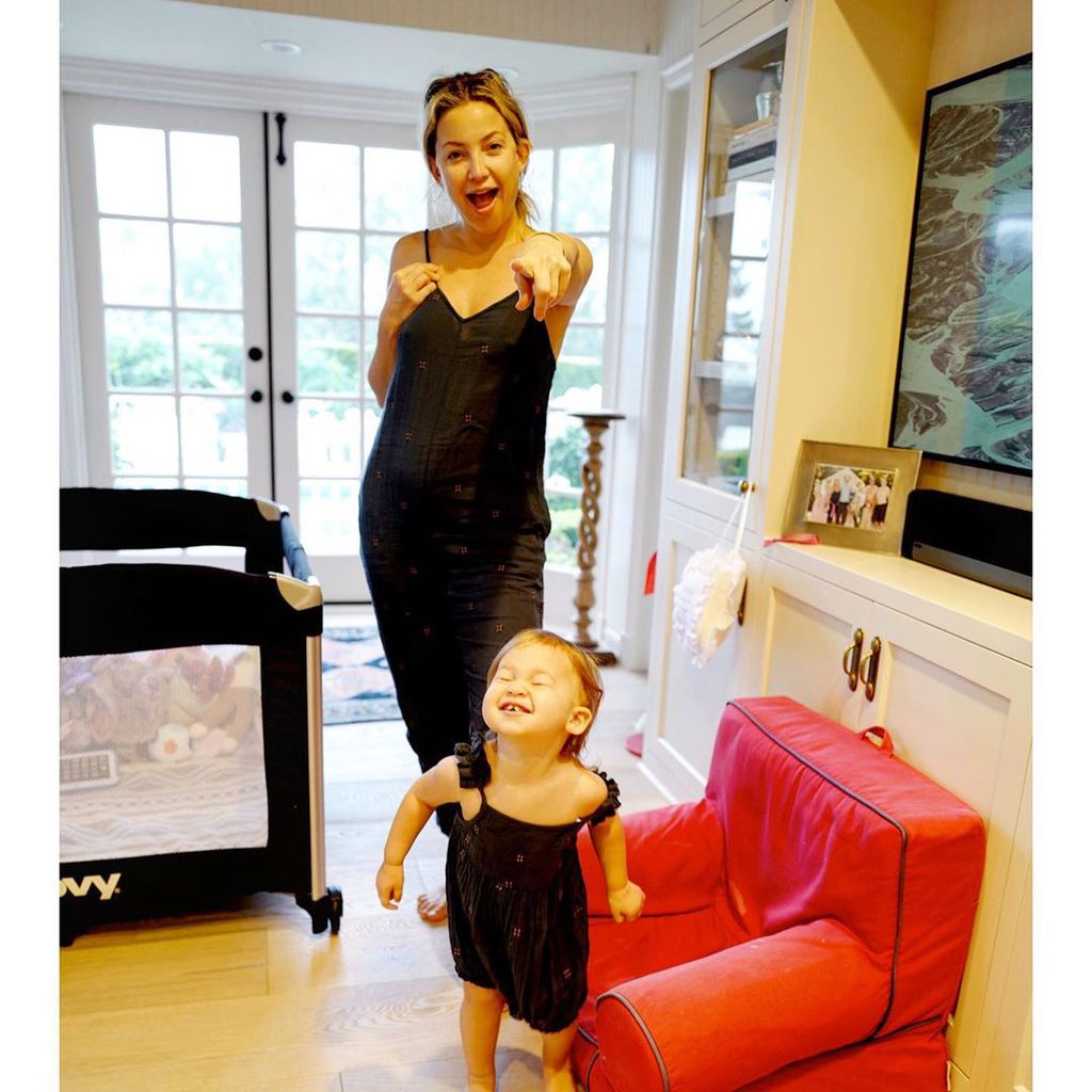 Kate Hudson mit ihrer Tochter Rani Rose Hudson Fujikawa, 2020