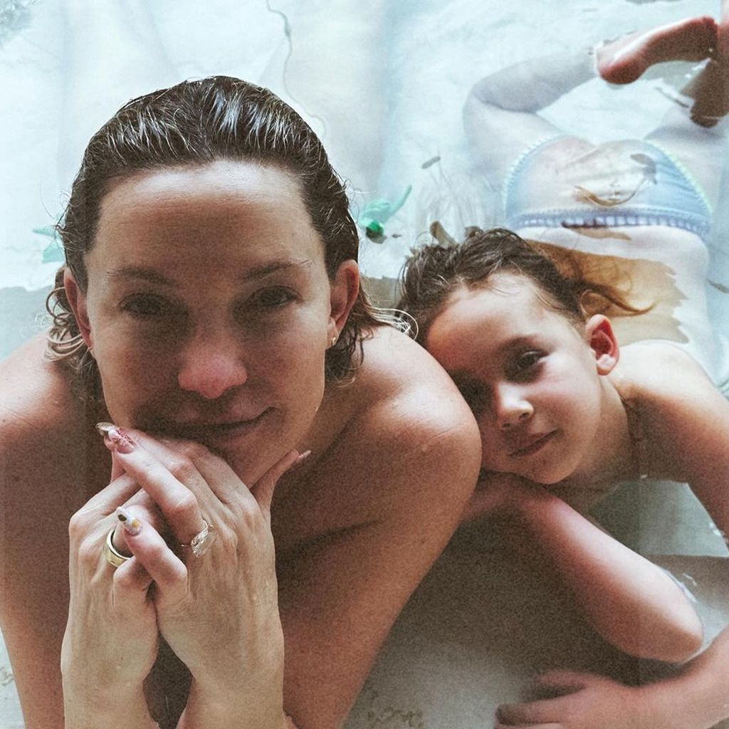 Kate Hudson mit ihrer Tochter Rani