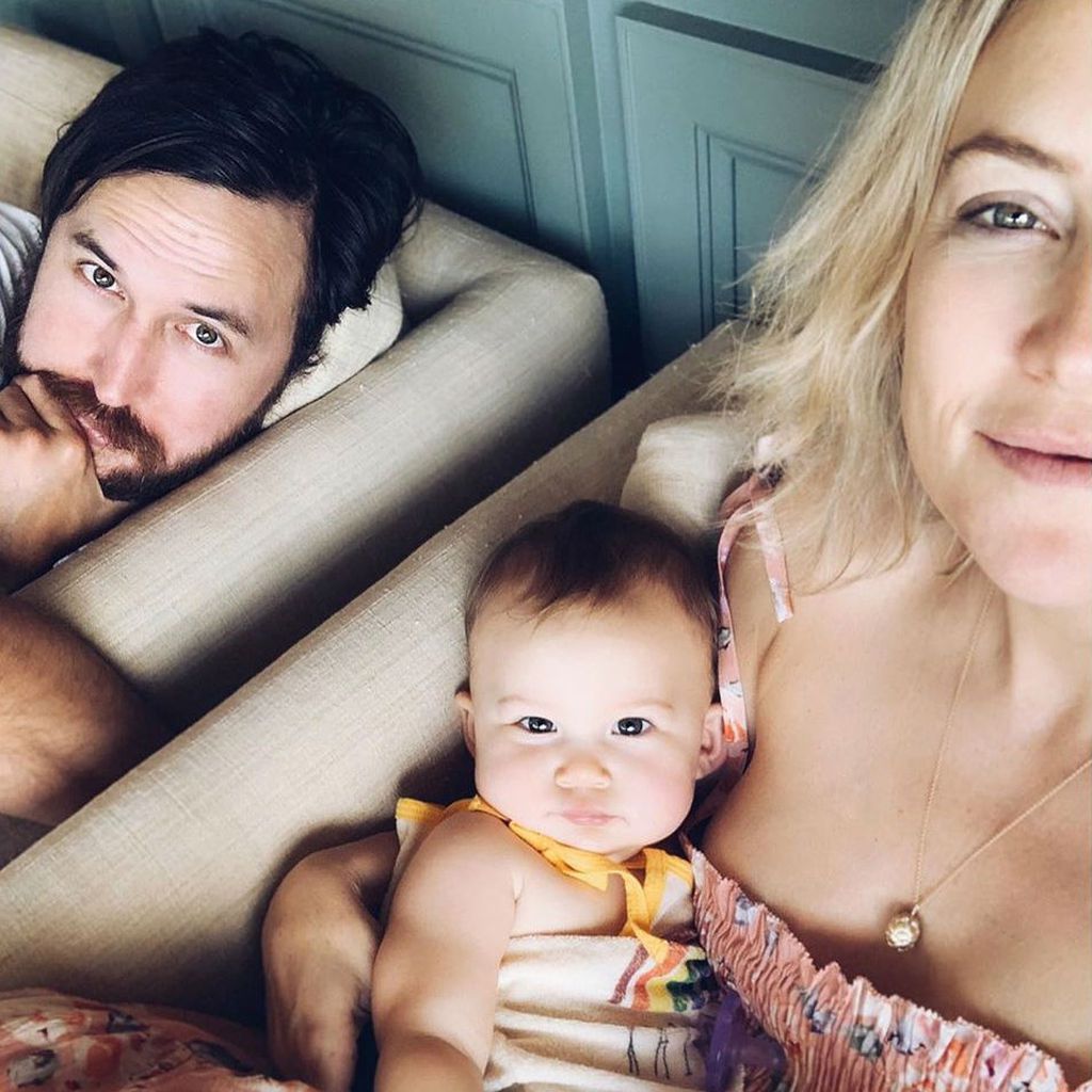 Kate Hudson mit Töchterchen Rani und Freund Danny