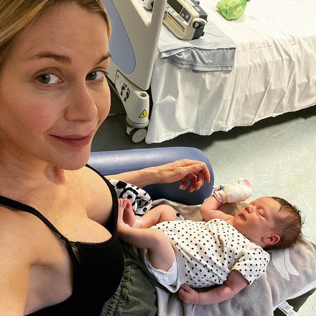 Kate Lawler mit ihrer Tochter Noa