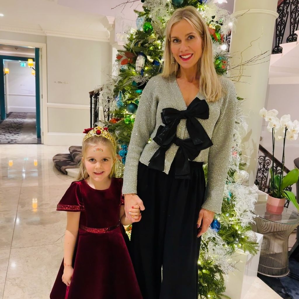 Kate Lawler und Tochter Noa, Weihnachten 2025