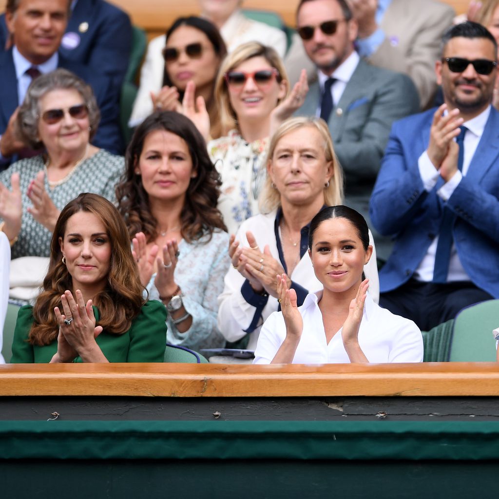 Herzogin Kate, Herzogin Meghan und Pippa Middleton im Juli 2019