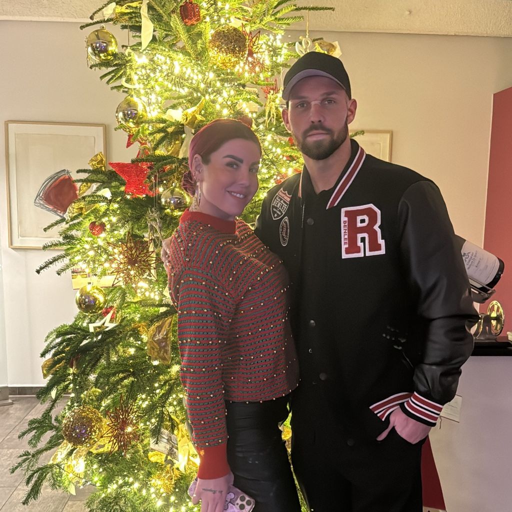 Kate Merlan und Jakub Merlan-Jarecki, Weihnachten 2024