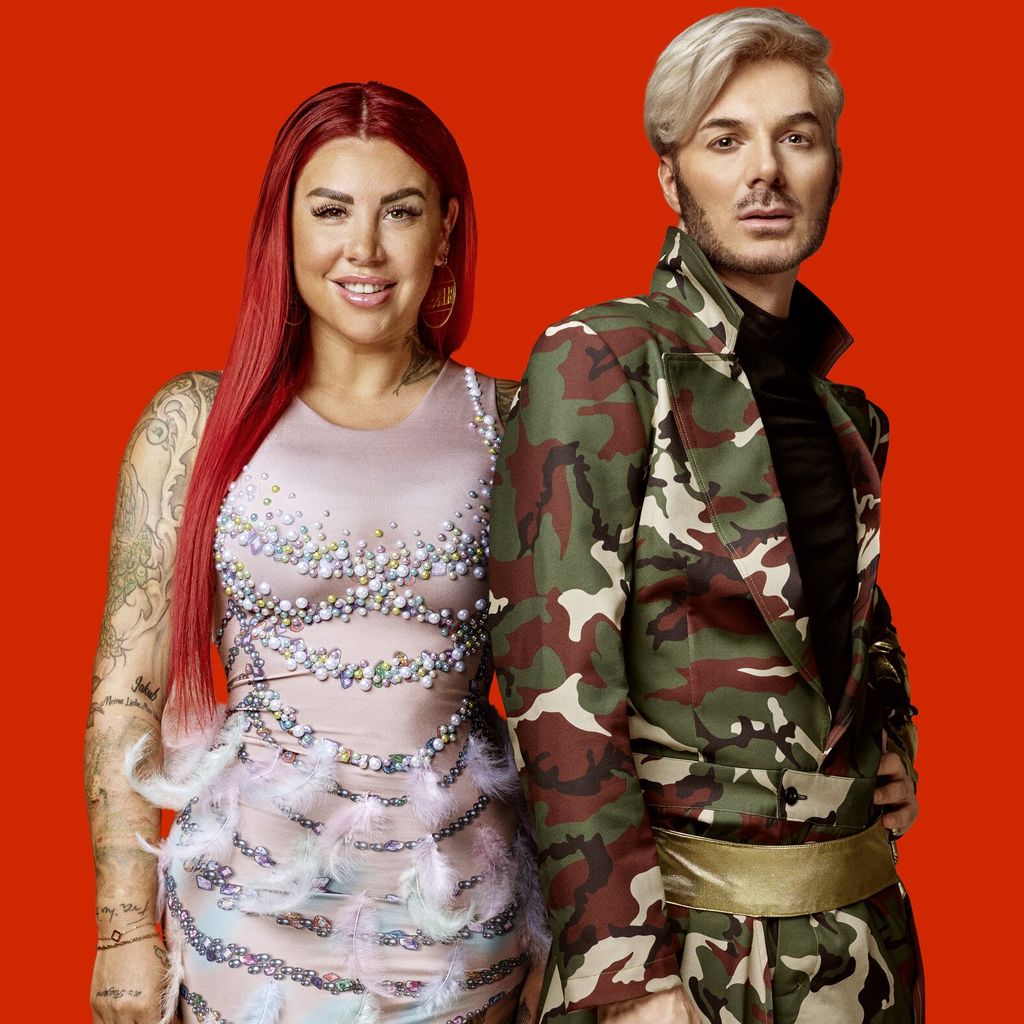 Kate Merlan und Sam Dylan, "Die Abrechnung - Der Promi Showdown"-Kandidaten