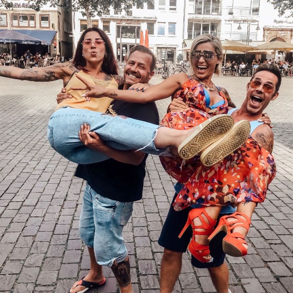 Kate Merlan, Willi und Jasmin Herren und Benjamin Boyce