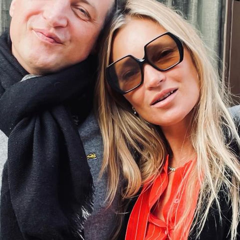 Kate Moss mit ihrem Bruder Nick Moss, Januar 2026