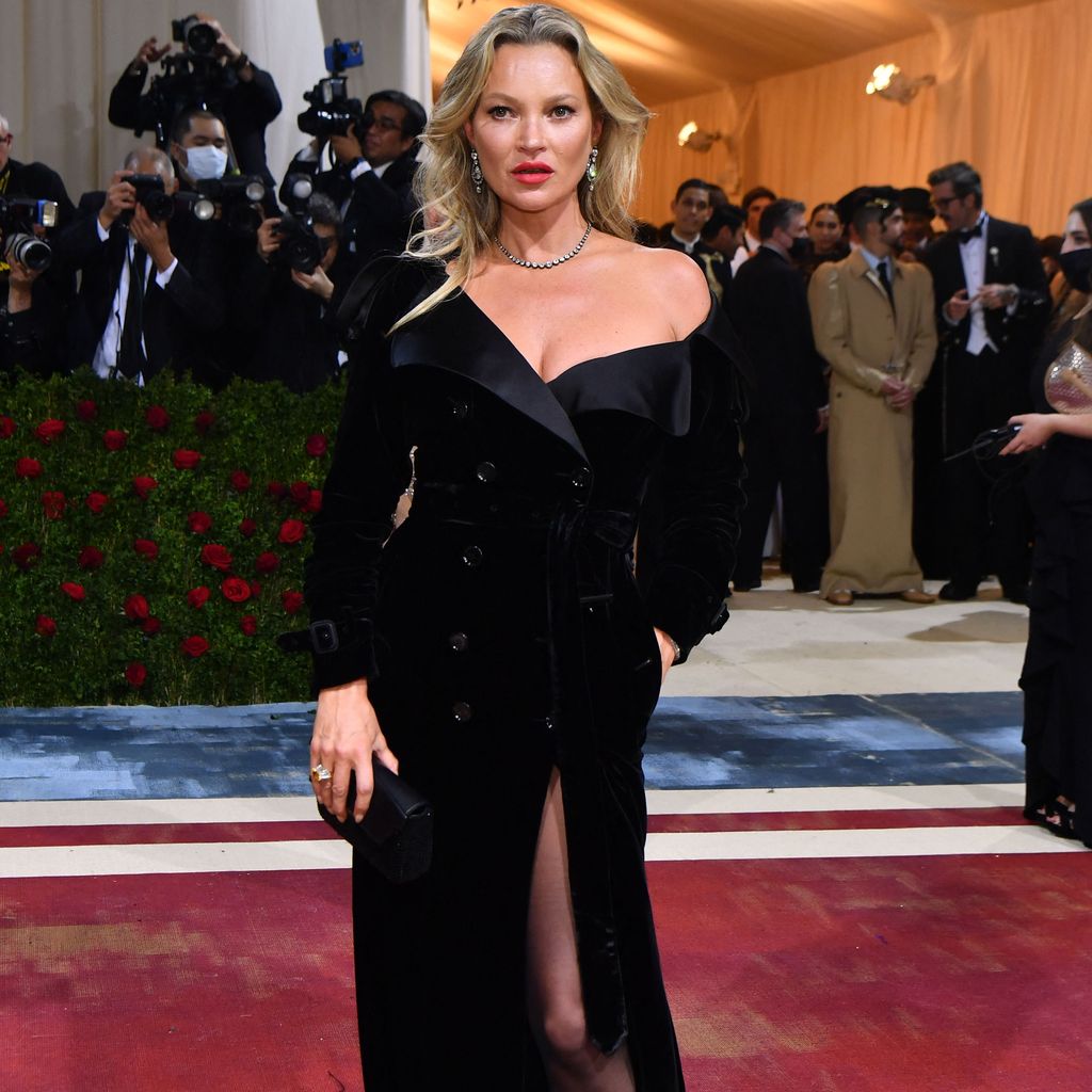 Kate Moss auf einem Red Carpet in New York, 2022