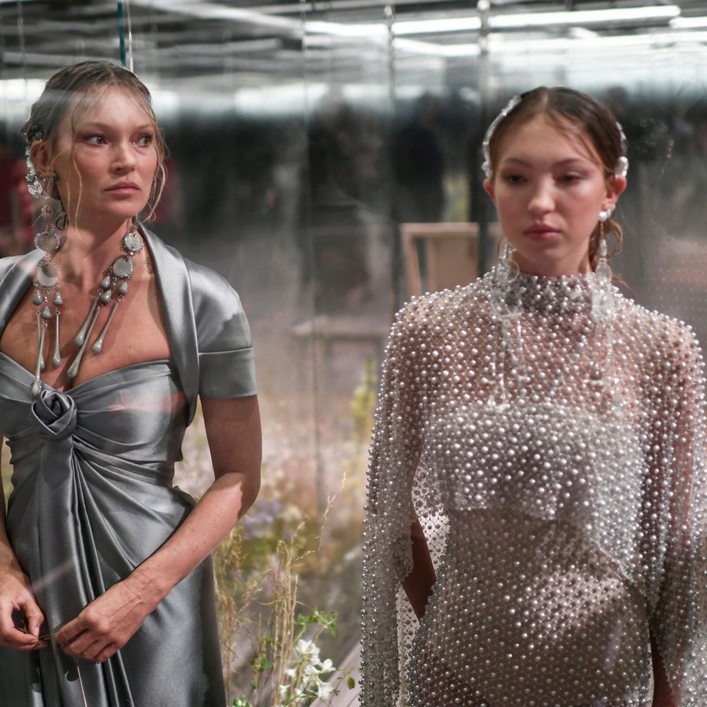 Kate Moss und Lila Moss im Januar 2021