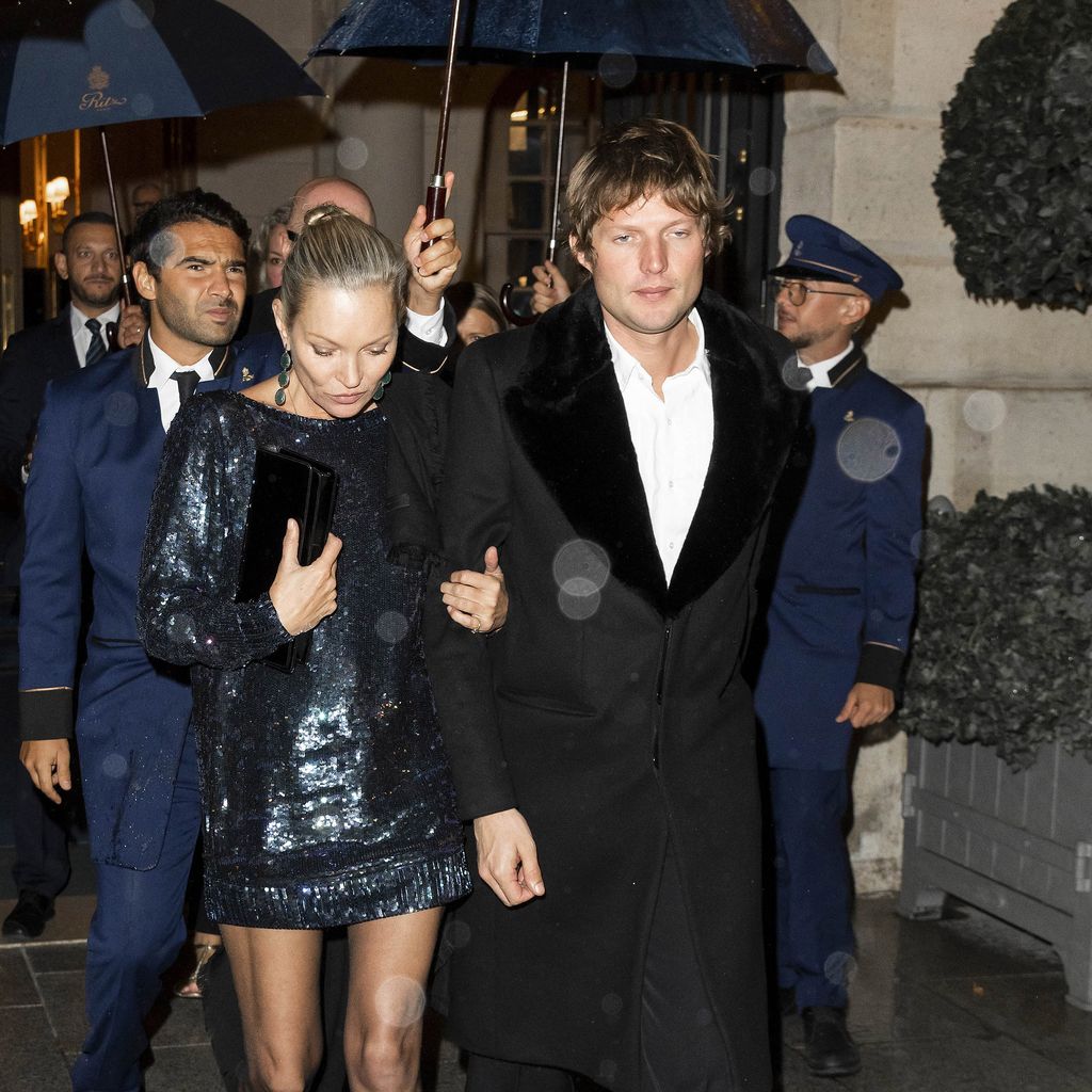 Kate Moss und Nikolai von Bismarck im September 2022