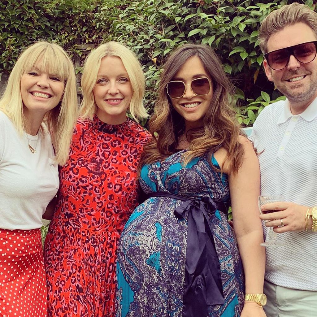 Kate Thornton, Lauren Laverne, Myleene Klass und Bradley Taylor im Juli 2019