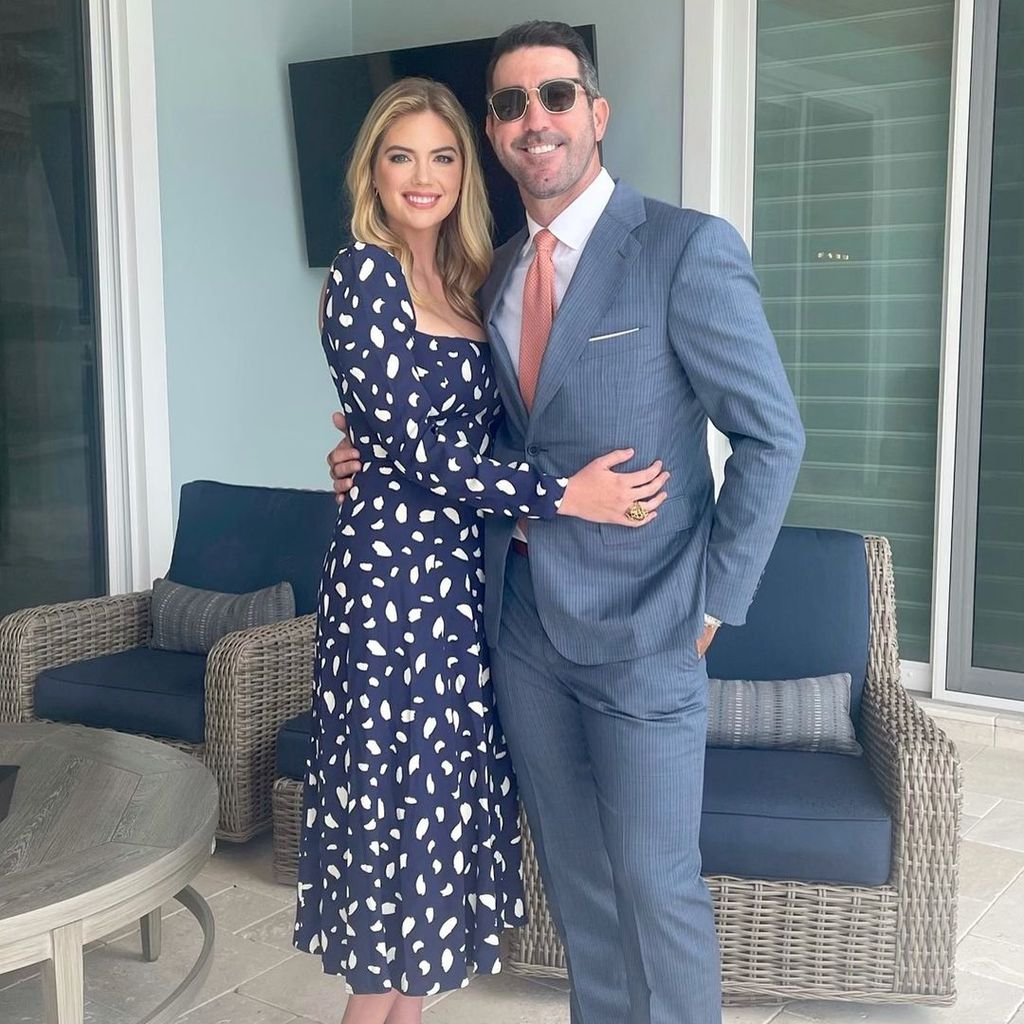 Kate Upton und Justin Verlander im November 2021