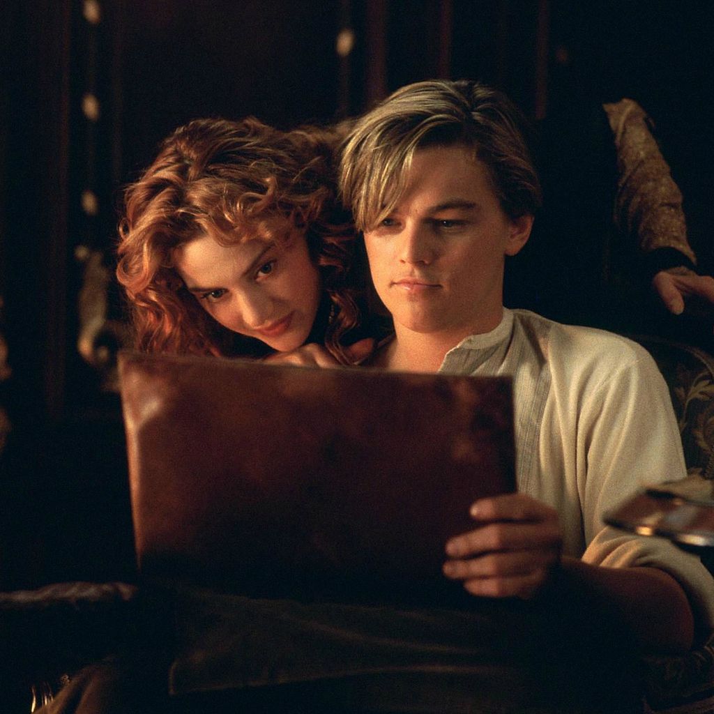 Kate Winslet und Leonardo DiCaprio in "Titanic"