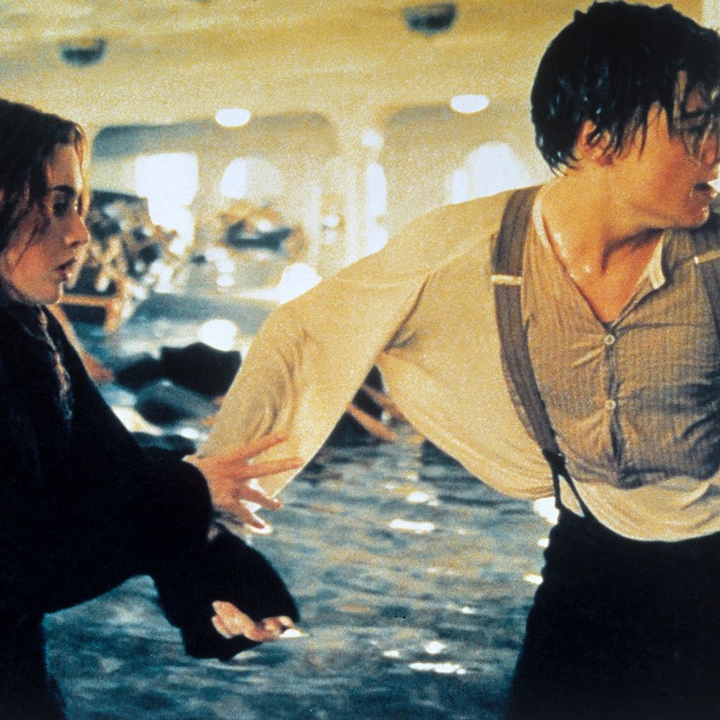 Kate Winslet und Leonardo DiCaprio in "Titanic"