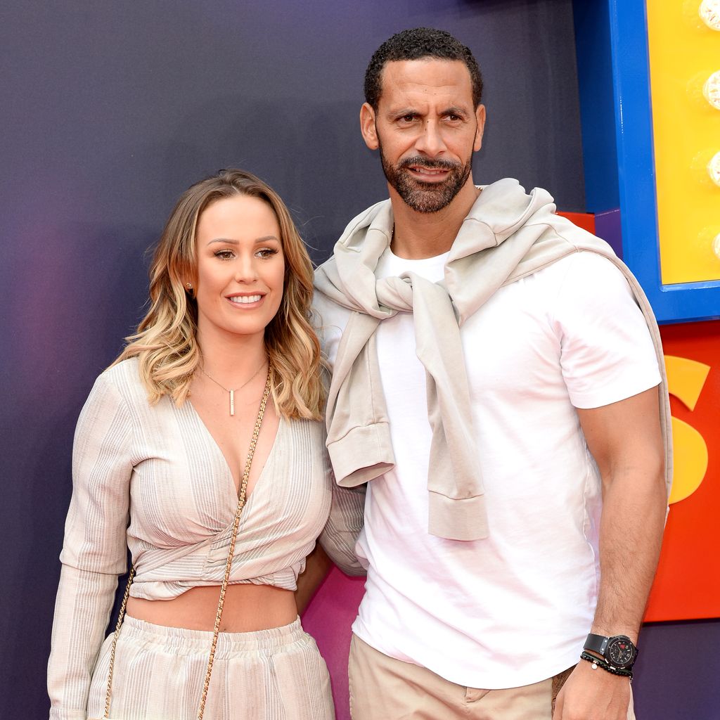 Kate Wright und Rio Ferdinand bei der Europapremiere von "Toy Story 4"