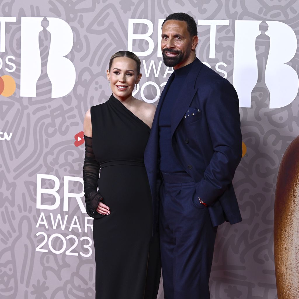 Kate Wright und Rio Ferdinand im Februar 2023