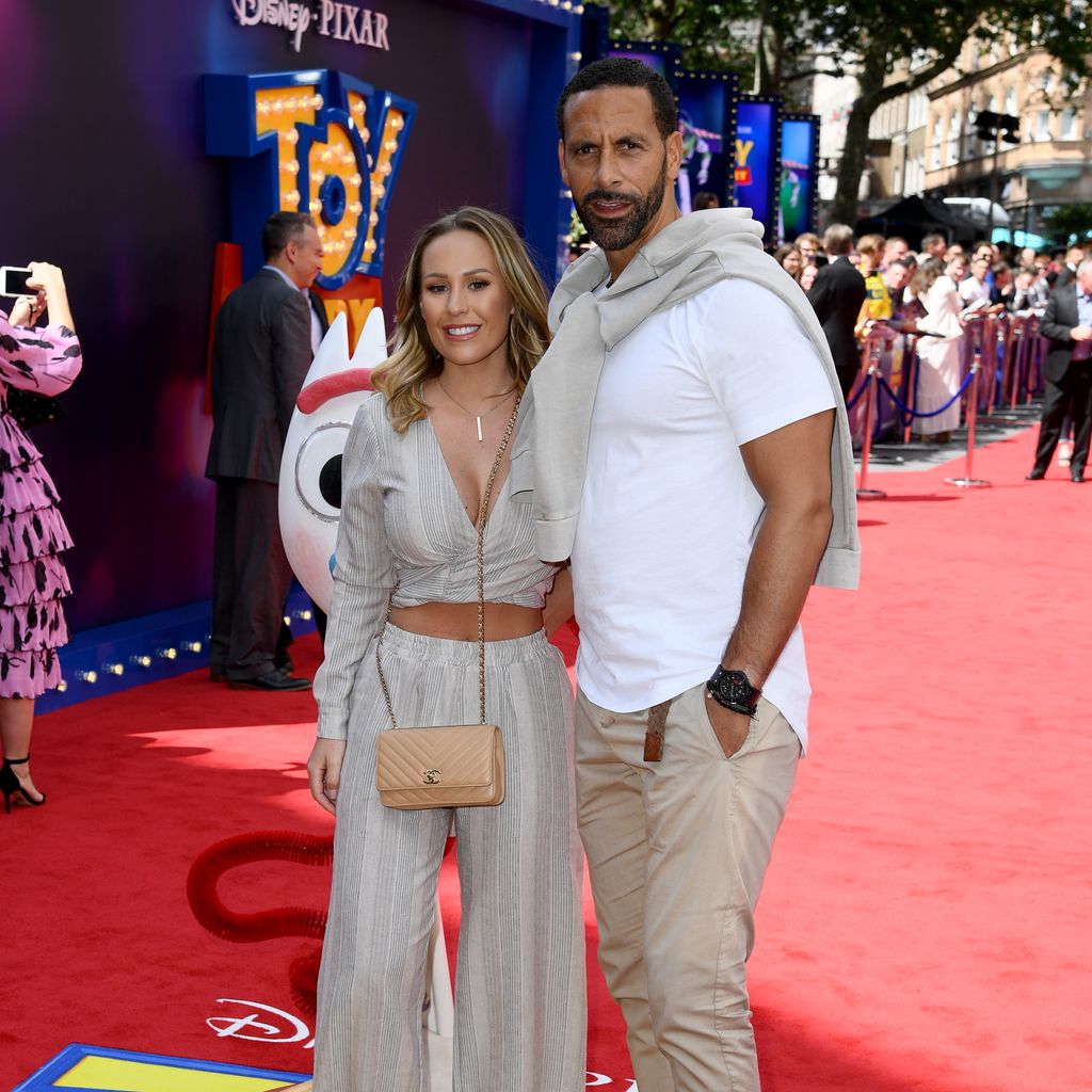 Kate Wright und Rio Ferdinand 2019 in London