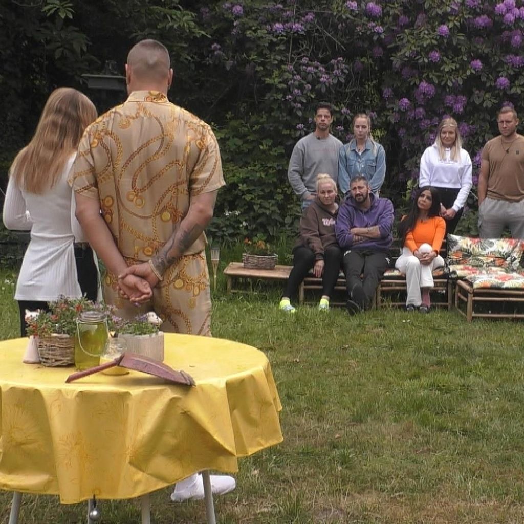 Katha Hambuechen und Eric Sindermann bei "Das Sommerhaus der Stars" 2022