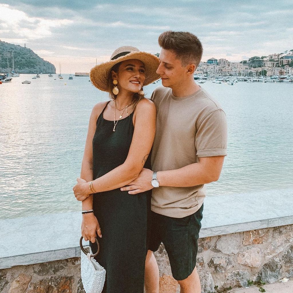 YouTuberin Katharina Damm mit ihrem Mann Leo