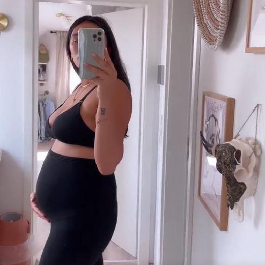 Katharina Damm eine Woche nach ihrer Geburt