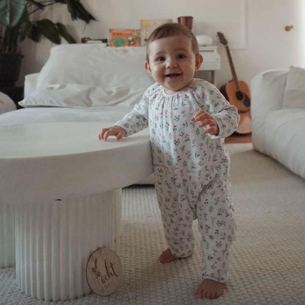 Katharina Damms Tochter Lorena Mara im April 2023