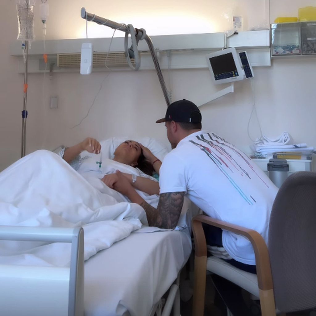 Katharina Eisenblut und Dominic Höppner im Krankenhaus