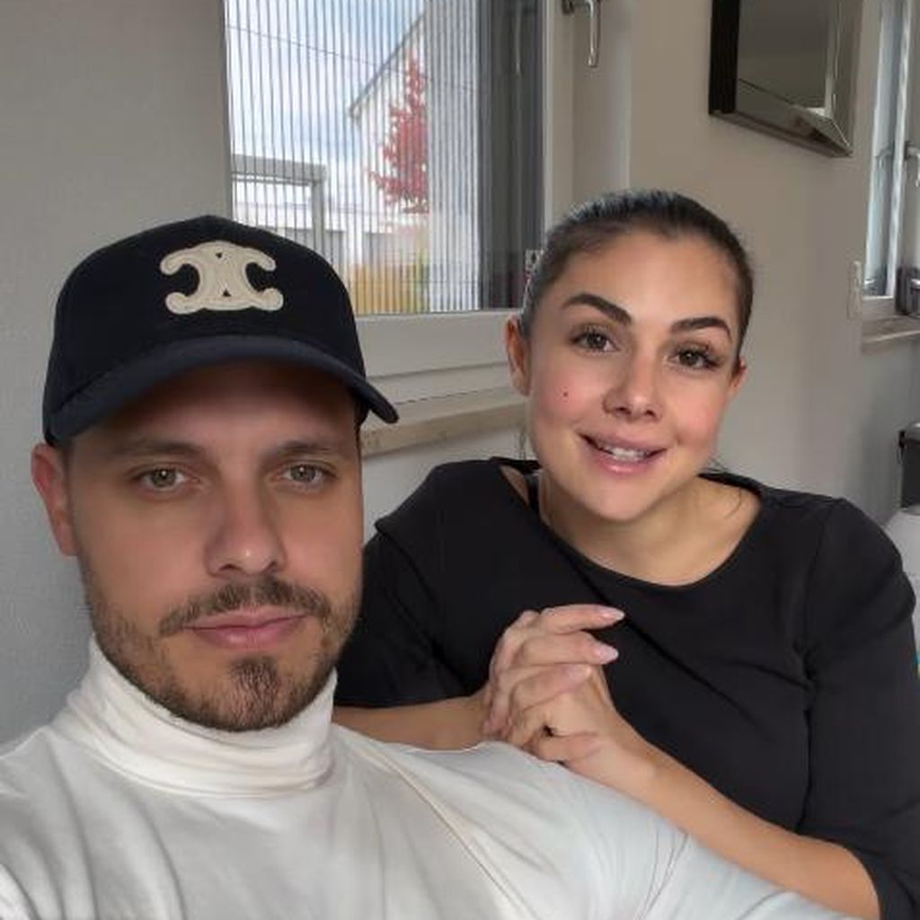 Katharina Eisenblut mit ihrem Partner Dominic, Oktober 2025