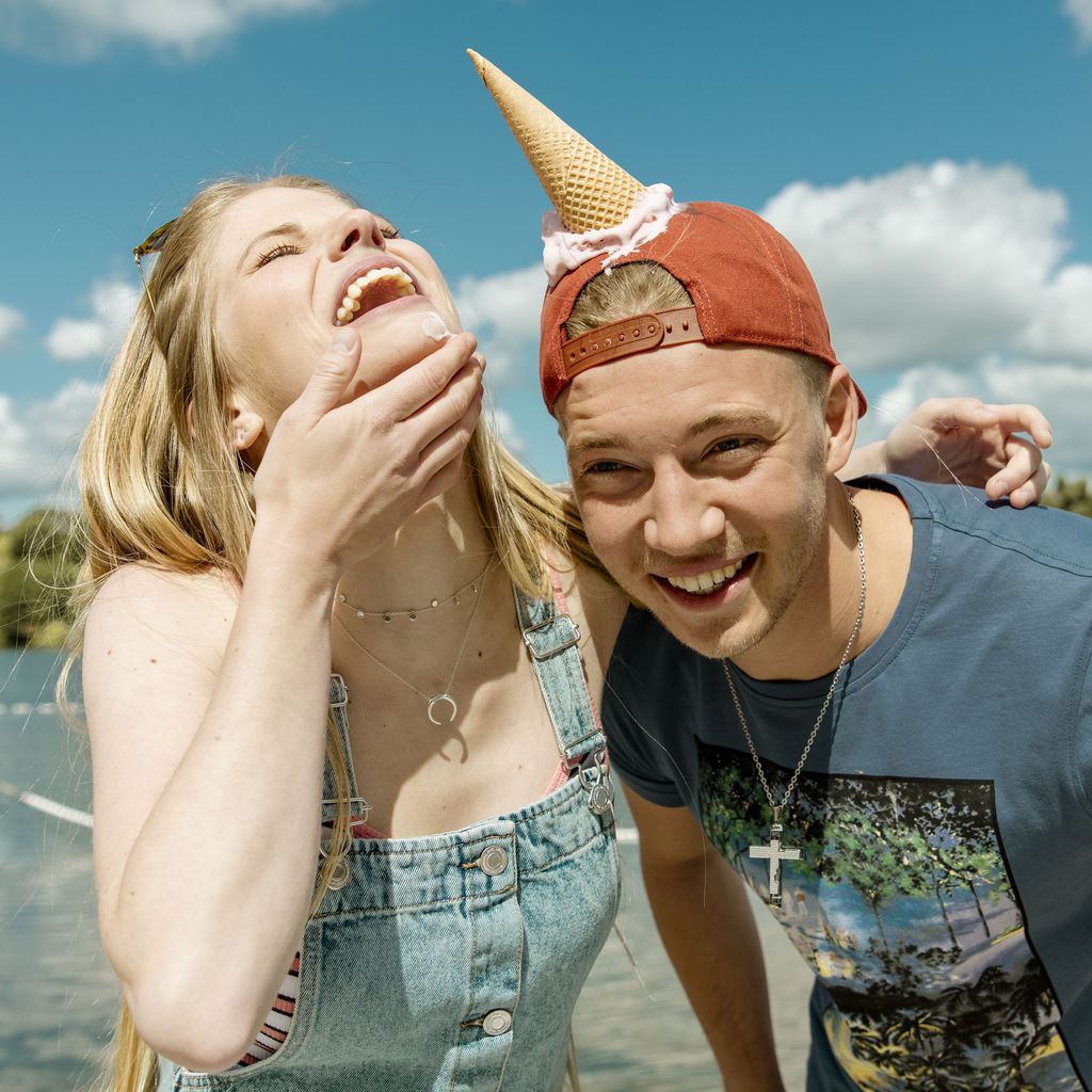 Katharina Kock und Jakob Grün, "Berlin - Tag & Nacht"-Darsteller