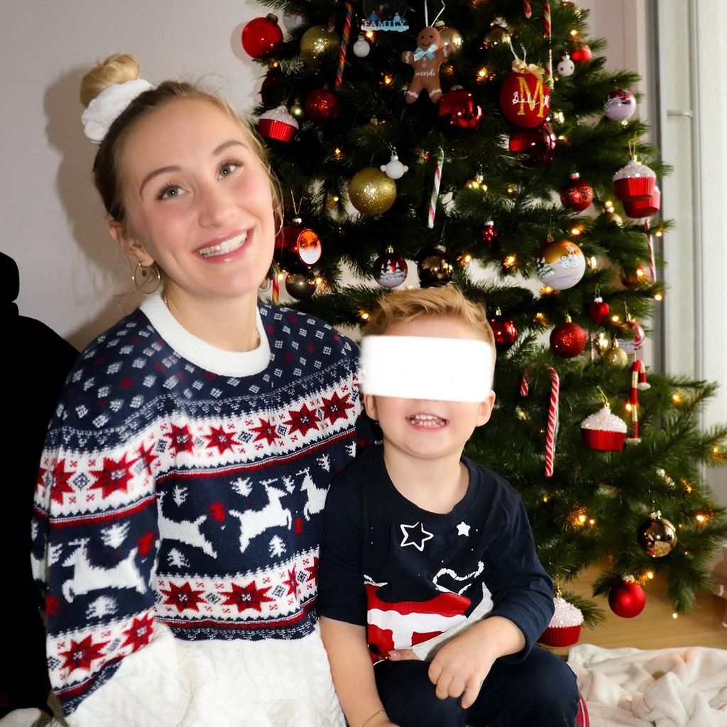 Katharina Wagener mit Sohn Leo