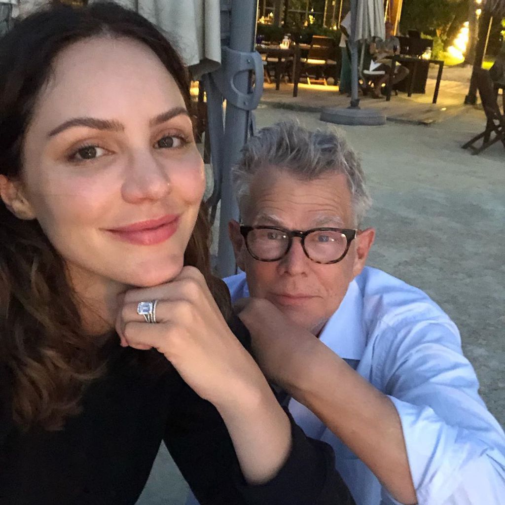 Katharine McPhee und David Foster