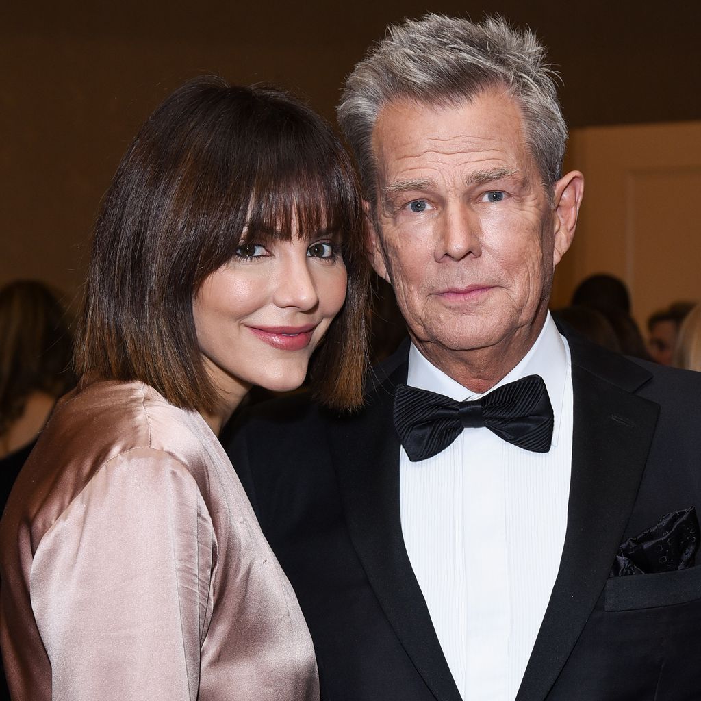 Katharine McPhee und David Foster im Oktober 2018