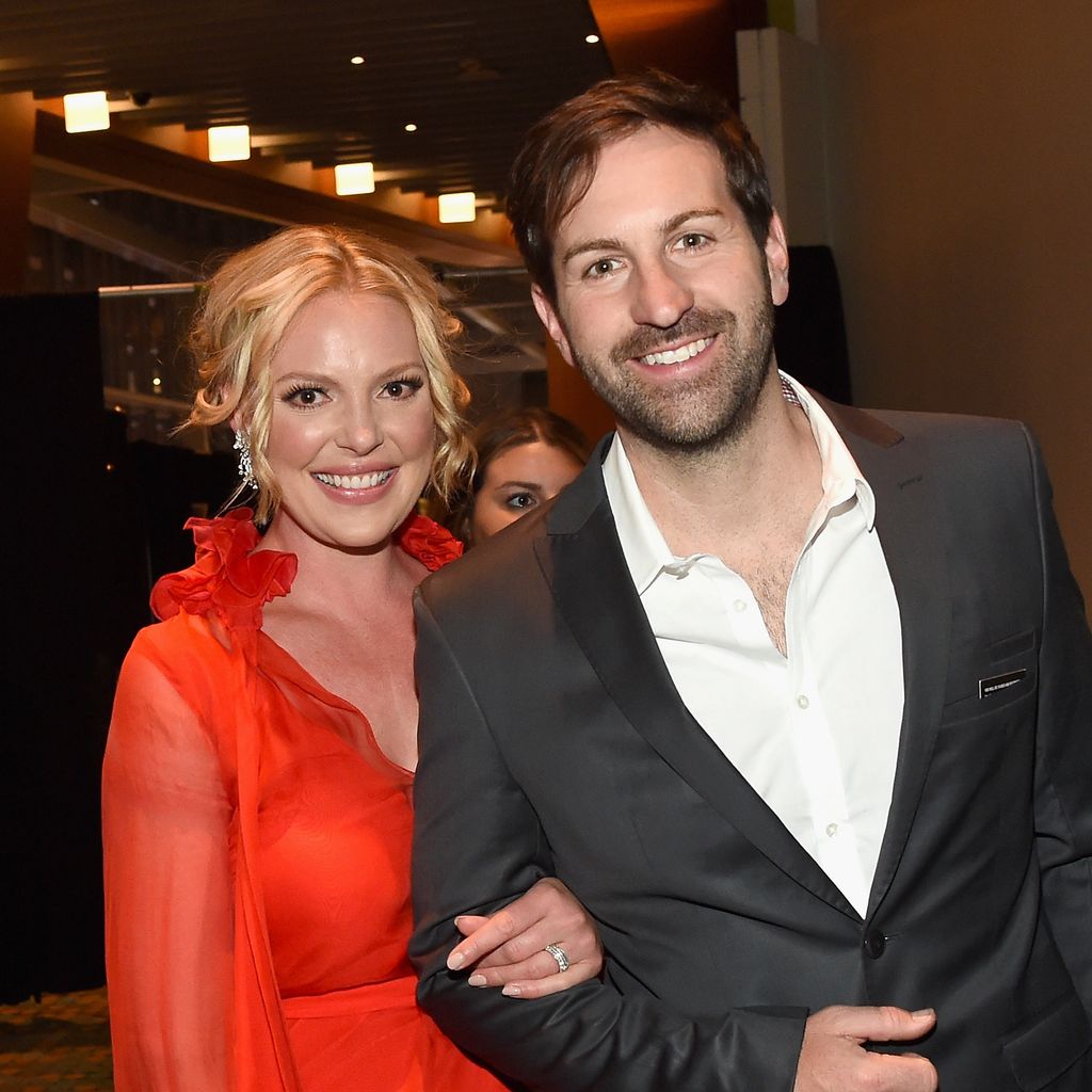 Katherine Heigl und Josh Kelley lachen