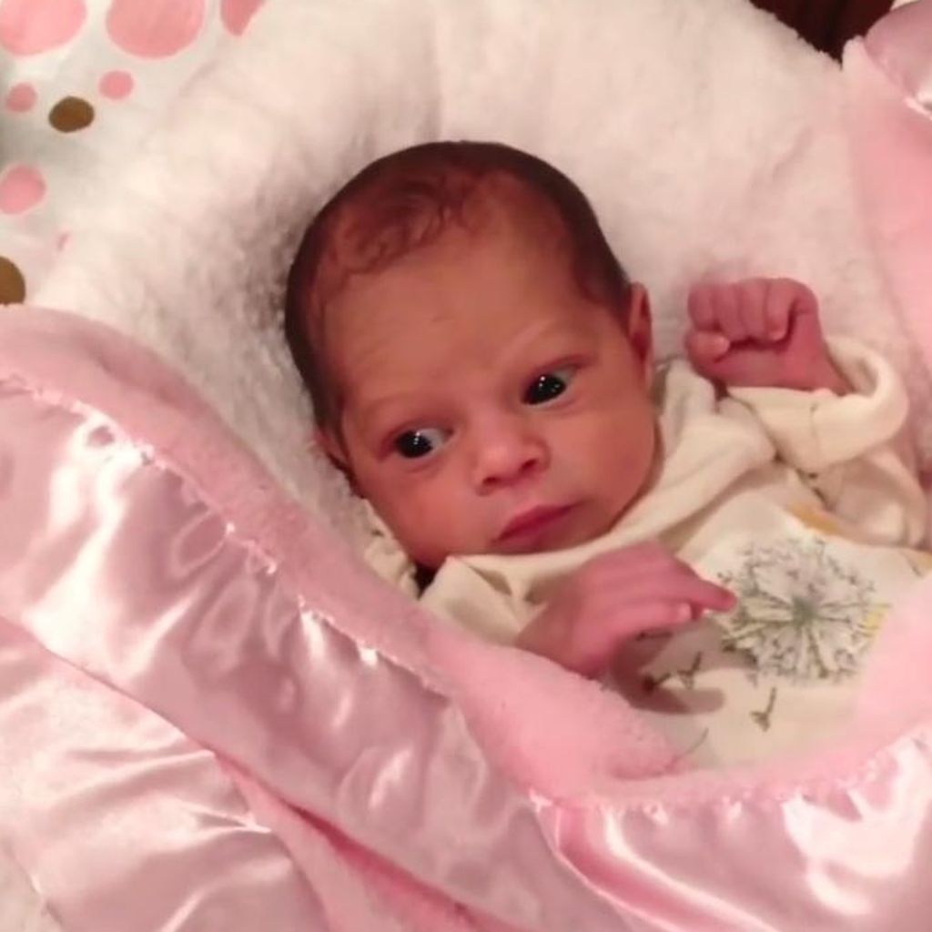Katherine Heigls Tochter Adalaide als Baby